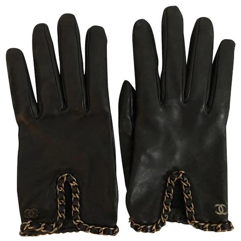 chanel gloves leather|authentic Chanel gloves.